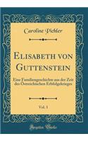 Elisabeth Von Guttenstein, Vol. 3: Eine Familiengeschichte Aus Der Zeit Des Östreichischen Erbfolgekrieges (Classic Reprint)