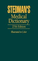 Medical Dictionary (Stedman's Medical Dictionary) Hardcover â€“ 1 January 2000