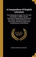 A Compendium Of English Literature