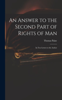 Answer to the Second Part of Rights of Man