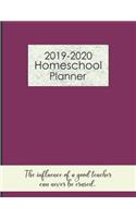 2019-2020 Homeschool Planner