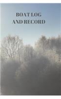 Boat Log and Record: Boating Trip Record and Expense Tracker