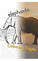 Elephant Coloring Pages