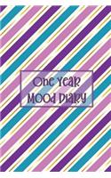 One Year Mood Diary: Undated Mood Tracker