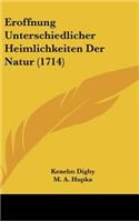 Eroffnung Unterschiedlicher Heimlichkeiten Der Natur (1714)