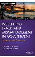 Preventing Fraud and Mismanagement in Government