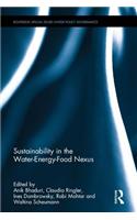 Sustainability in the Water-Energy-Food Nexus