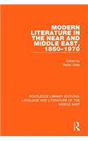 Modern Literature in the Near and Middle East, 1850-1970