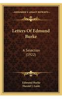 Letters of Edmund Burke