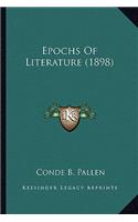 Epochs Of Literature (1898)