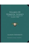Syllabus Of Domestic Science