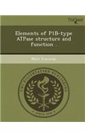 Elements of P1b-Type Atpase Structure and Function