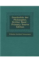 Geschichte Der Philosophie, Dritter Band