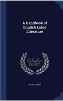 Handbook of English Labor Literature