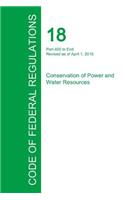 Code of Federal Regulations Title 18, Volume 2, April 1, 2015