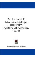 A Century Of Maryville College, 1819-1919