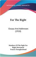 For the Right