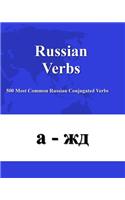 Russian Verbs: 500 Most Common Russian Conjugated Verbs
