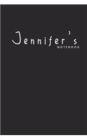 Jennifer's notebook
