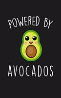 Powered By Avocados: Blank Lined Notebook To Write In For Notes, To Do Lists, Notepad, Journal, Funny Gifts For Avocados Lover