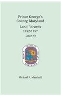 Prince George's County, Maryland Land Records, 1752-1757
