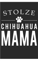 Chihuahua Mama: Notizbuch/Tagebuch/Aufgabenheft/120 Seiten/Linierte Seiten,6x9 Zoll