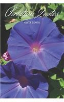 Christian Quotes Notebook
