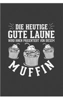 Die heutige gute Laune wird ihnen präsentiert von diesem Muffin