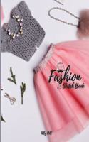 Fashion Sketch Book: Fashion Sketch Book with Template, Journal for Fashion Design, Art Sketch Pad for Drawing, Writing, Sketching Fashion, Fashion Blank Sketchbook, Fas