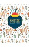 Knitting Graph Paper Notebook - 2: (Knitting Graph Paper Notebooks)