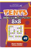 Sudoku Tents - 200 Hard to Master Puzzles 8x8 (Volume 17)