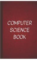 Computer Science Book: (Password Log Book - Red)