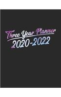 Three Year Planner 2020-2022