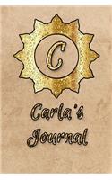 Carla's Journal