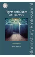 Rights and Duties of Directors: Thirteenth Edition