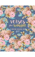 Inspired to Grace Verses for Women: A Christian Colouring Book: A Bible Verse Colouring Book for Adults: A Christian Colouring Book: A Bible Verse Colouring Book for Adults