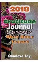 2018 Gratitude Journal for Women with Bible Verses