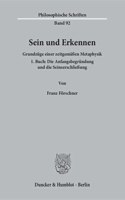 Sein Und Erkennen