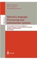 Natural Language Processing and Information Systems