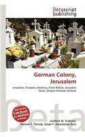 German Colony, Jerusalem: (English)