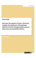 Revenue Recognition Project