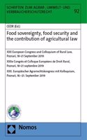 Food Sovereignty, Food Security and the Contribution of Agricultural Law