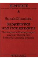 Subjektivitaet Und Transzendenz