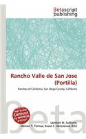 Rancho Valle de San Jose (Portilla): (English)