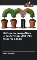 Mettere in prospettiva le prescrizioni dell'IPCC nella RD Congo
