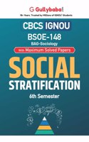 Gullybaba IGNOU CBCS BAG 6th Sem BSOE-148 Social Stratification in English - Latest Edition IGNOU Help Book with Solved Previous Year's Question Papers and Important Exam Notes