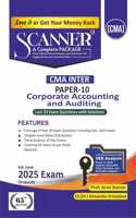 Corporate Accounting and Auditing (Paper 10 | CMA Inter | Gr. II) Scanner - Including questions and solutions | Applicable for June 2025 Exam Onwards | Green Edition