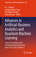 Advances in Artificial-Business Analytics and Quantum Machine Learning