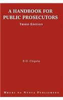 Handbook for Public Prosecutors