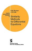 Similarity Methods for Differential Equations